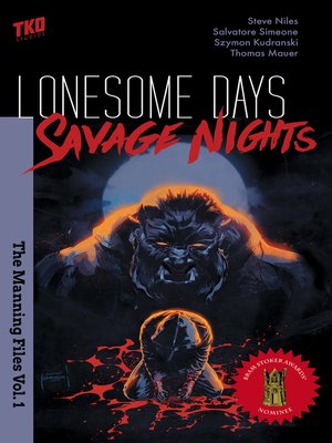 cover image of Lonesome Days, Savage Nights